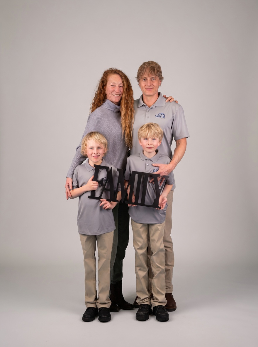 Joel Janson and family